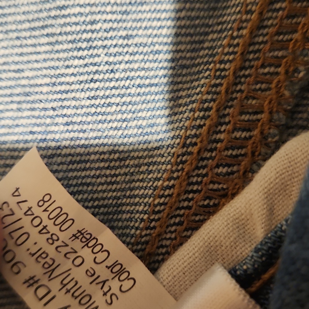 ❤️ NWT! EXPRESS SLIM LEG HYPERSTRETCH JEANS, 33 - Picture 8 of 10